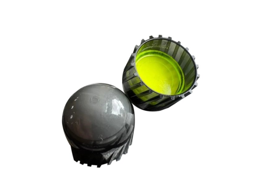 HS Projectiles Black/Yellow - Qty: Bag 200 pcs