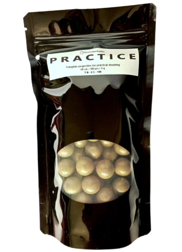 Thunderballs PRACTICE .68 cal. 100pcs